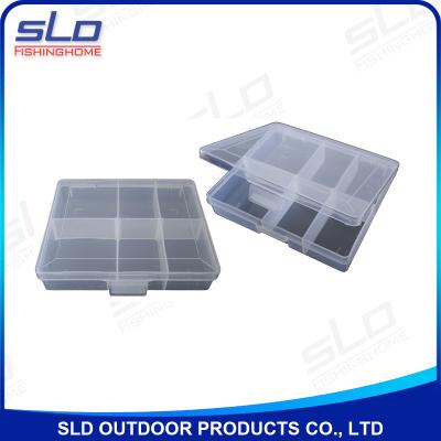 China ABS Plastic TRANSPERANT PLASTIC FISHING LURES TACKLE BOX for sale