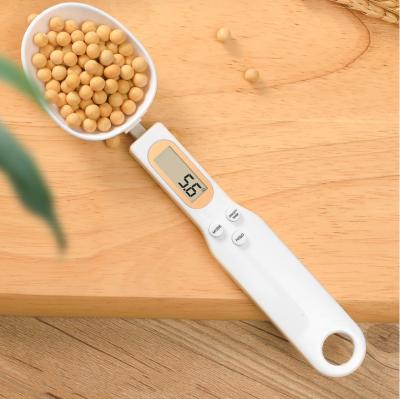 China Sustainable Removable Head Digital LCD Display Kitchen Spoon Scale 500g/0.1g Electronic Doser Scales for sale