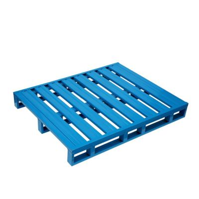 China Single faced warehouse storage metal pallet logistic steel item1200*1000 loading capacity 1000-1500 for sale