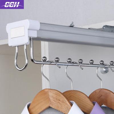 China Wardrobe Etc Metal Hanger for wardrobe closet storage pants hanging rack for sale