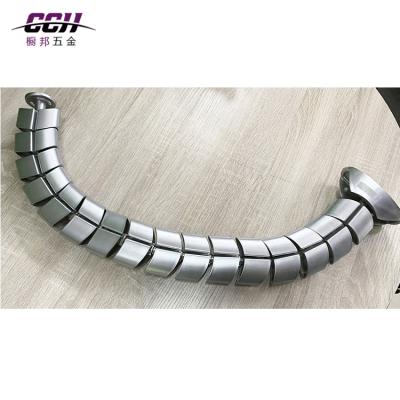 China Length can be adjusted Plastic Thread Tube Gathering Rod Hose ABS Cable Wire Tube Packaging Tubing For Office for sale