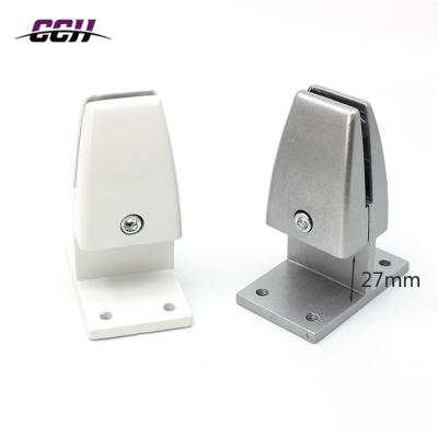 China Durable Desktop Screen Clamp Metal Partition Screen Stretching Clips to Support Bracket for Glass for sale