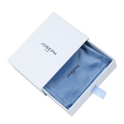 China General model for kinds jewelry packaging hottest pull-out jewelry gift cardboard drawer box new with velvet bag for sale