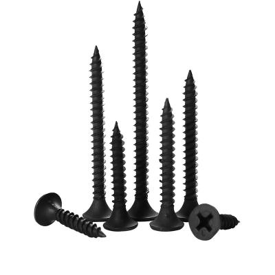 China Matte Black Phosphate Fine Thread Self-Tapping Drywall Screw Fastener for sale