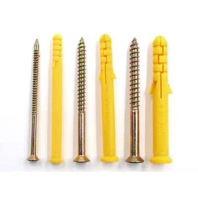 China Flat Plastic Frame Expansion Anchor Nylon Fixing Wall Screws Anchor for sale