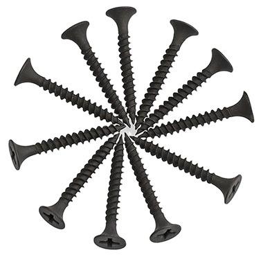 China Flat Phosphated Black Drywall Self Tapping Screw To Wood for sale