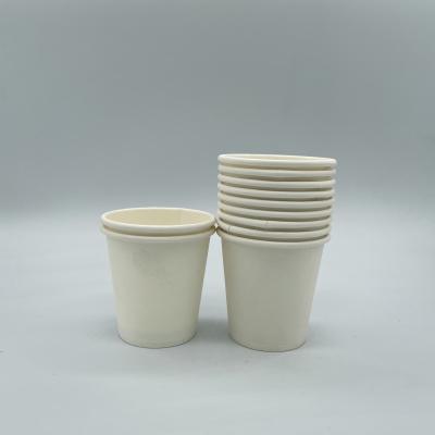 China Biodegradable Eco-friendly Non-plastic Coated Paper Cup 2.5oz -16oz For Hot Drinks for sale