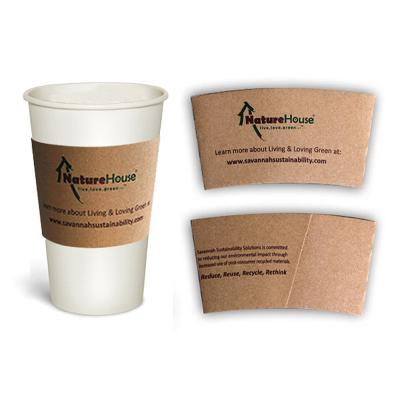 China Disposable Eco Friendly Custom Printing Coffee Cup Disposable Paper Sleeve for sale