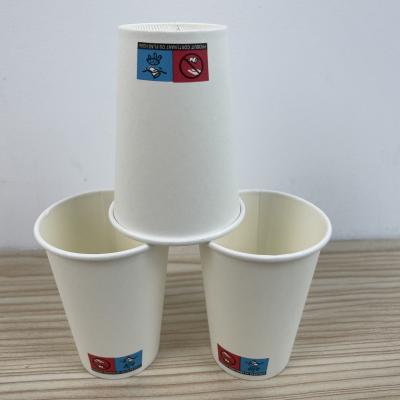 China Factory direct sales single wall cheap disposable paper cup 7.5oz 180ml for sale