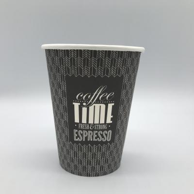 China High Quality Disposable Paper Cup Custom Printing Disposable Coffee Paper Cups With Lids 12oz for sale