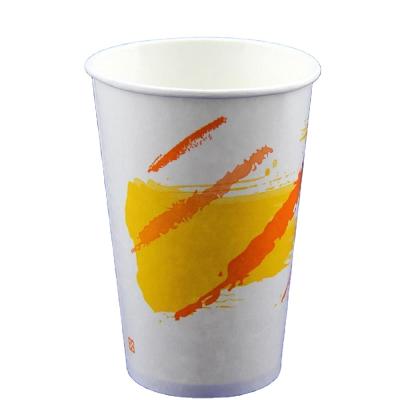 China Double PE 32OZ disposable disposable take away paper cups for cold water for sale