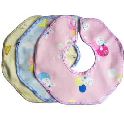 China Antibacterial High Quality Custom Personalized Baby Bib Printing Polyester Velvet Waterproof Drool for sale