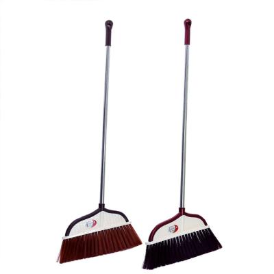 China China Promotion Home Household Cleaning Stainless Steel Handle Street Sweeps Brooms for sale