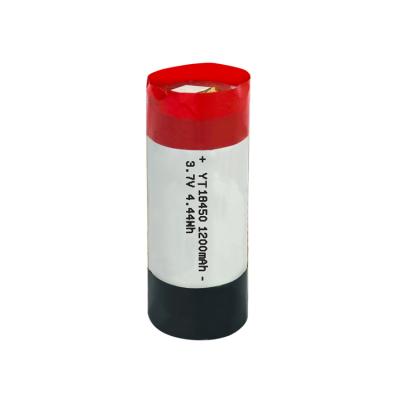 China High-end Cylindrical Headphone Factory Direct Sale 3.7V 3.7v 1200mAh Rechargeable Cylindrical Battery for sale