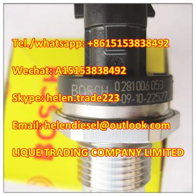 China 100% original BOSCH sensor 0281006053 ,0 281 006 053 ,504152959,55195078,1581708,04213470,51274210229,30677300 for sale