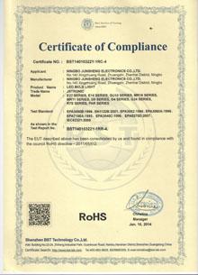 RoHS - Ningbo Junsheng Electronics Co., Ltd.