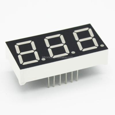 China 0.56 Inch 3 Digit 7 Segment 3 Digits Indoor Common Anode / Cathode Three fnd Led Display for sale