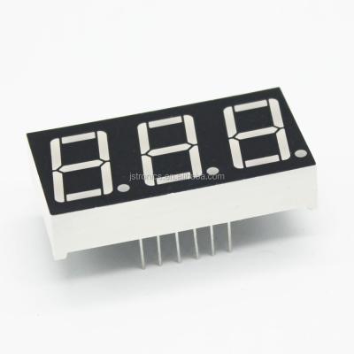 China High Performance Indoor 0.56 Inch Red Yellow Green Blue Digit 7 White 3 Segment Led Display for sale