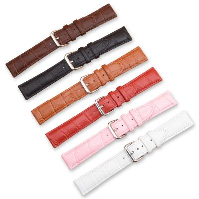 China Leather Watch Band Leather Band 12mm 14mm 16mm 18mm 19mm 20mm 21mm 22mm 24mm Fashional for sale