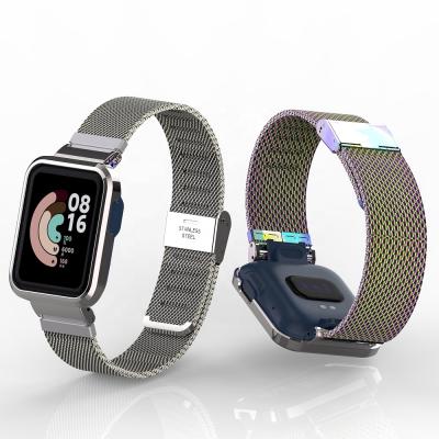 China Loop Design Metal Watch Band Metal Strap Replacement Milanese Strap For Xiaomi MI Watch Lite Strap For Redmi Watch Band for sale