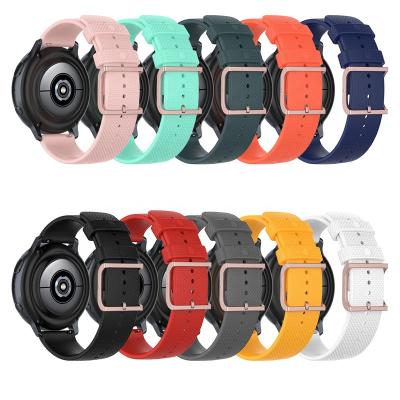 China 22mm Replacement Silicone Rubber Watch Band For Samsung Gear S3 Smart Watch Strap for sale