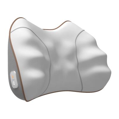 China Hot Selling Electric Back Cervical Lumbar Spine Cushion Multifunctional Back Cushion Neck Massager Timing Control Thorn Massage Electric Pillow for sale