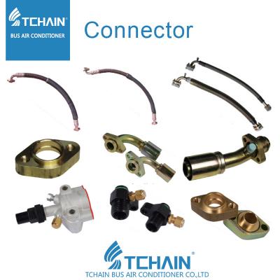 China Bus Air Conditioner Spare Parts Hose Connector Bus Air Conditioning Hose Jet Joints Flange Bus A/C for sale