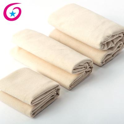 China Wholesales Natural Breathable Cotton Canvas 100% Woven Fabric For Shopping Bag for sale