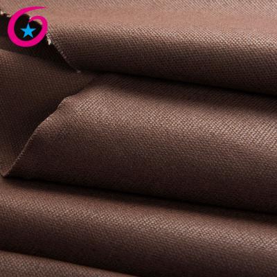 China Waterproof Recycled 100% Dry Waxed Canvas Lining Cotton Canvas Fabric 12oz for sale