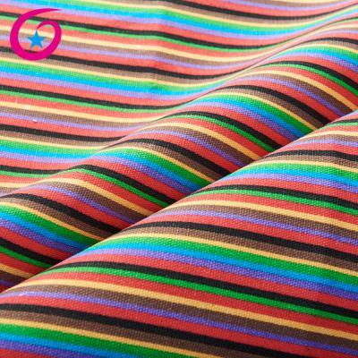 China Flame Retardant 12 Oz Printed Fabric Recycled Polyester Fabric Duck Canvas For Bag for sale