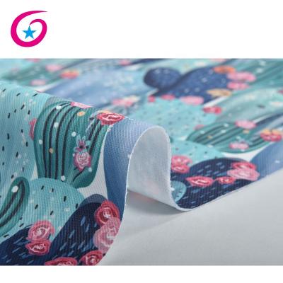 China Waterproof Pet Bed Fabric Polyester Twill Digital Printing Fabric for sale