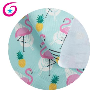 China 100% cute digital printed high quality waterproof polyester design twill fabric for school bags for sale