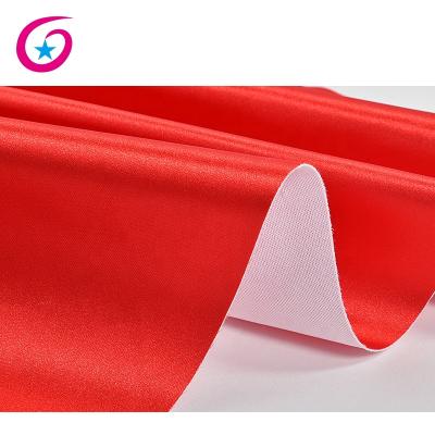 China Waterproof pure color satin satin fabric 100% oxford nylon fabric for backpack for sale