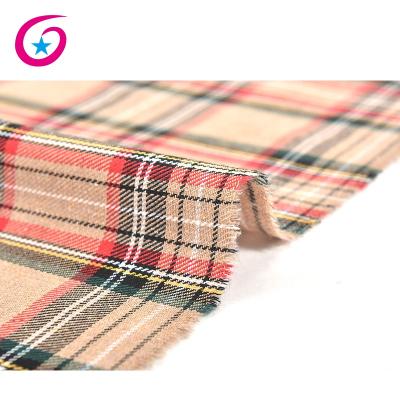 China Double Faced Plaid Tartan Checker Pattern Woven Fabric For Bag Jacquard Fabric for sale