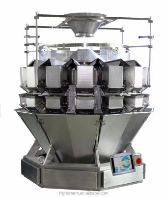 China Food Multihead Weigher for Weighing Frozen Food, Fish, Fruit for sale