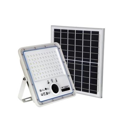 China 2021 Bright Solar Garden Light 100watt 200w Led Solar Powered Flood Lights With CCTV Camera for sale