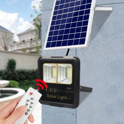 China Garden outdoor smd 6v modern high power high lumen ip66 solar panel led solar flood light for sale