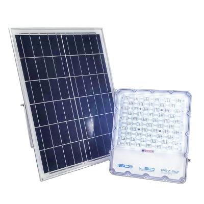 China Garden Most Powerful 100w 6500k Solar Led Flood Light 150W for sale