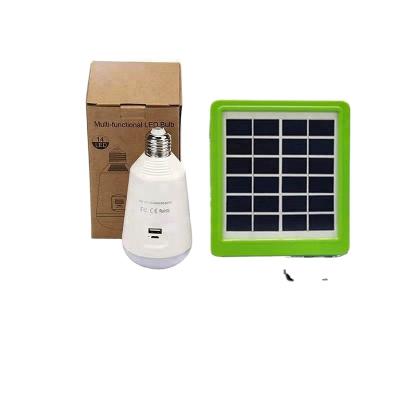 China 2021 Product Solar Energy Light Bulb Lamp System Residential Trending Led Solar Panel Home System Kits for sale