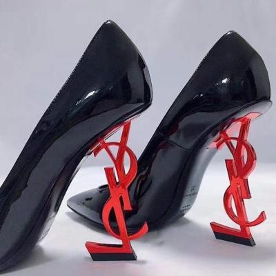 China Brand Breathable Women's Factory Price Sexy High Heel Pointed Toe Pumps Shoes Ladies Dress Shoes for sale