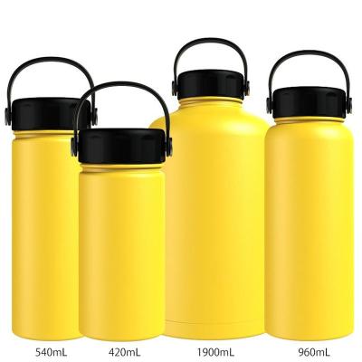 China PORTABLE High Quality Vacuum Stainless Steel Outdoor Sports Insulation Thermal Water Bottle for sale