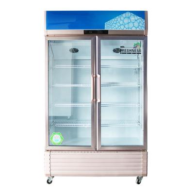 China Large Space Display Refrigerator Showcase Refrigerator Freezer Beverage Pepsi Hot Selling Refrigerator for sale