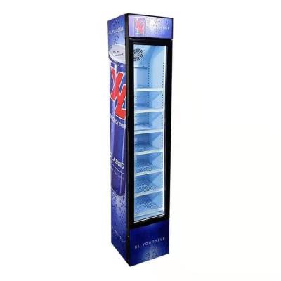 China Single-temperature commercial bar refrigerator display door glass wine and beverage coolers for sale for sale