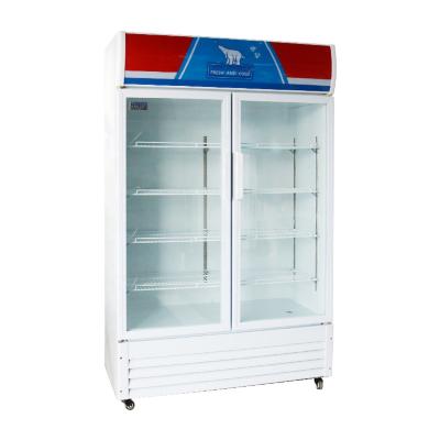 중국 High Quality Single-temperature Wholesale 639L Direct Cooling Commercial Refrigerator Display with Adjustable Shelf 판매용