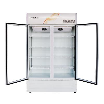 China New Listing 1000L Single-temperature Air Cooling Beverage Refrigerated With Brand Compressor Te koop