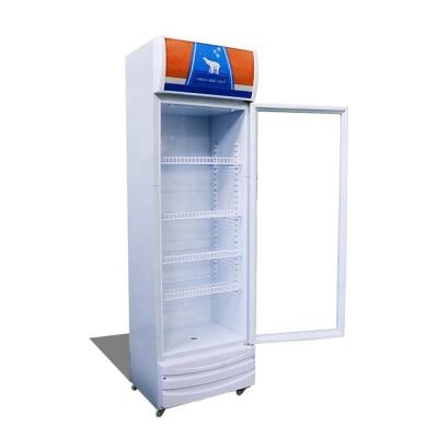 Κίνα Upright Glass Door Cooler Display Refrigerator Single-temperature Direct Freezer Chiller For Sale προς πώληση