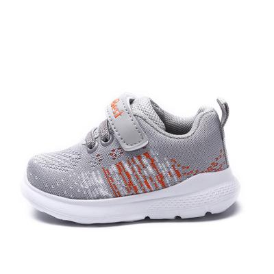 China LX-S16084-C New Design Factory Wholesale Cheap Kids Sports Shoes Kids Woven Fabric for sale