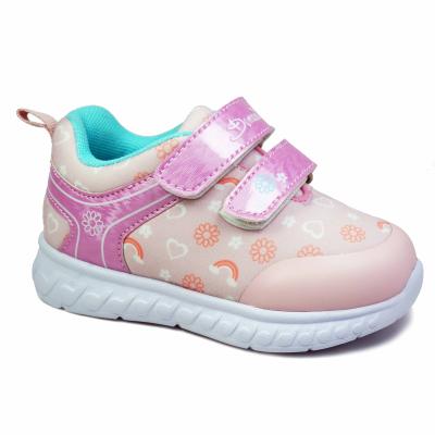 China Breathable Girls Shoes Kids Sneakers Girls Lightweight Walking Shoes for sale