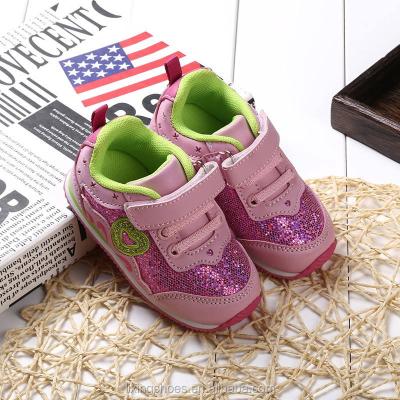 China Wholesale Kid Fashion Shoes Popular Pink Purple Breathable Mesh Customization Cheap Girls Shoes for sale