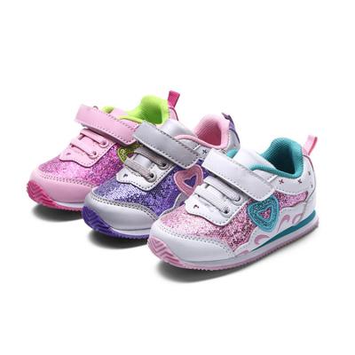 China 2022 Customization Breathable Woven Fabric Mesh Sneakers Girls Fashion Shoes Pink Purple Joggers Shoes For Girls for sale